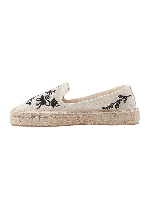 Image number 2 showing, Embroidered Platform Smoking Slipper by Soludos