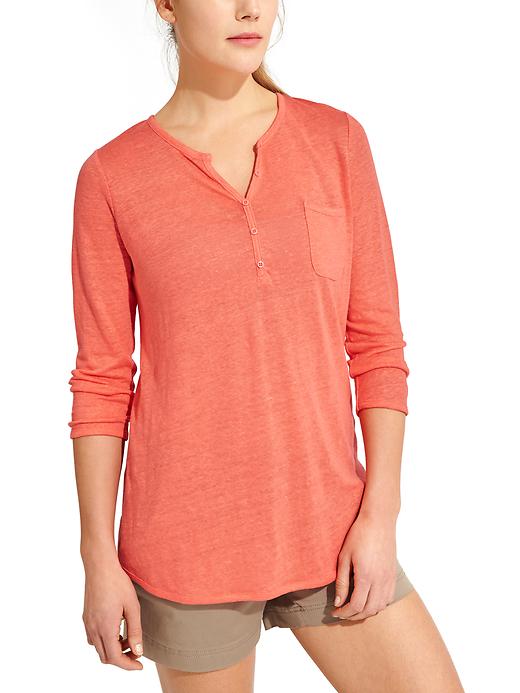View large product image 1 of 2. Newport Henley Tunic