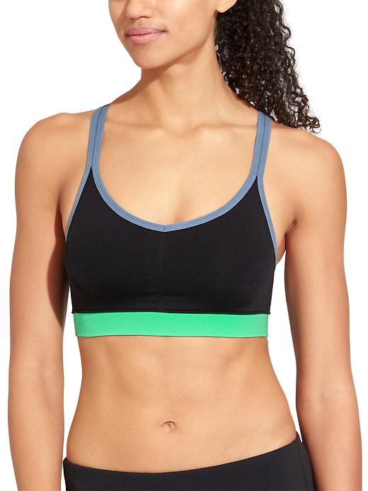 View large product image 1 of 1. Colorblock Up&#45Tempo T Bra
