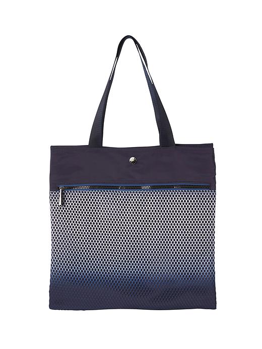 Image number 2 showing, Reflective Mesh Yoga Tote