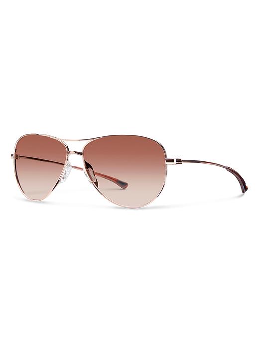 View large product image 1 of 1. Langley Aviator Sunglasses by Smith Optics