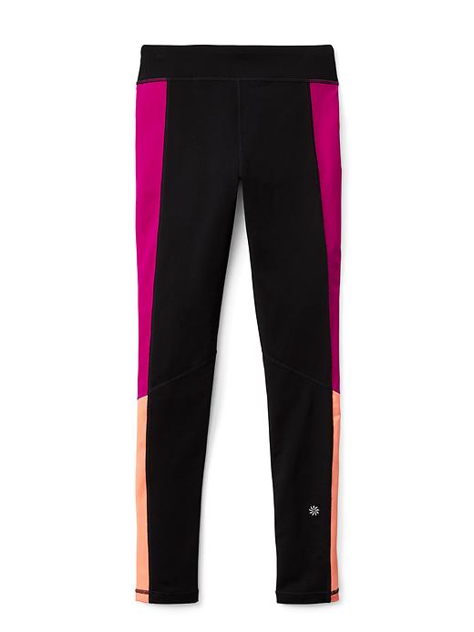 View large product image 2 of 3. Athleta Girl Colorblock Chit Chat Tight