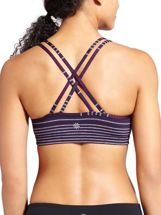 View large product image 2 of 2. Stripe Full Focus Bra