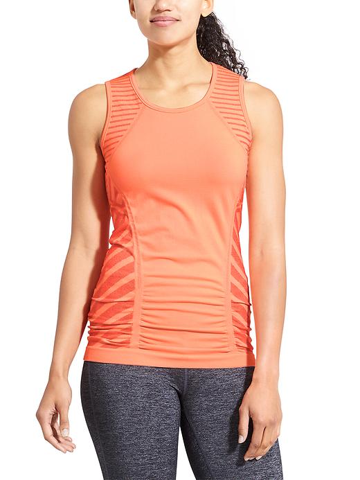 View large product image 1 of 2. Jet Stripe Fastest Track Muscle Tank
