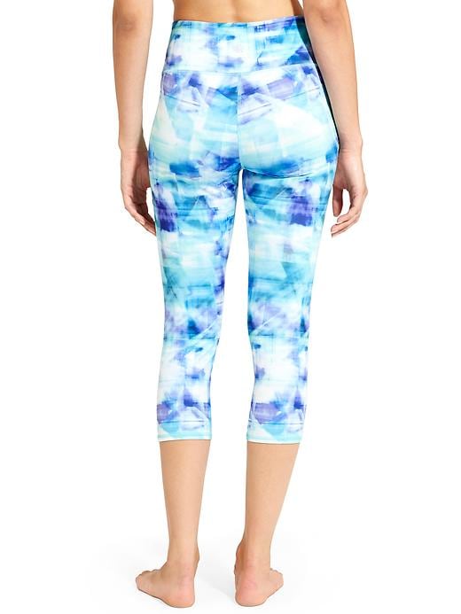 View large product image 2 of 2. High Rise Cloudy Day Chaturanga&#153 Capri