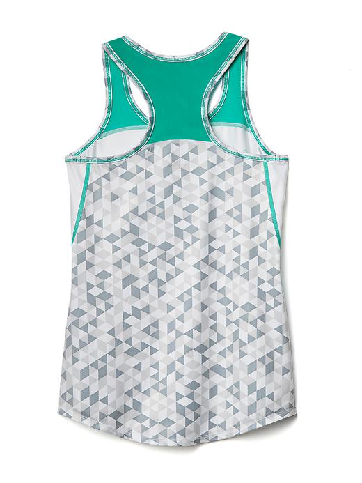 View large product image 2 of 2. Athleta Girl Geo Chi Rules Tank