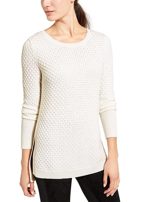 View large product image 1 of 2. Honeycomb Sweater Tunic