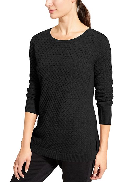 View large product image 1 of 1. Honeycomb Sweater Tunic