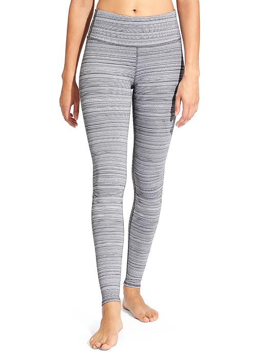 View large product image 1 of 2. High Rise Jacquard Chaturanga&#153 Tight
