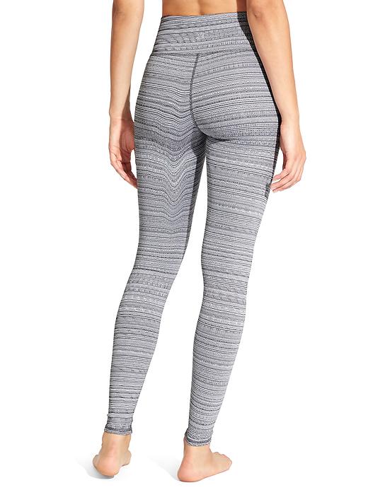 View large product image 2 of 2. High Rise Jacquard Chaturanga&#153 Tight