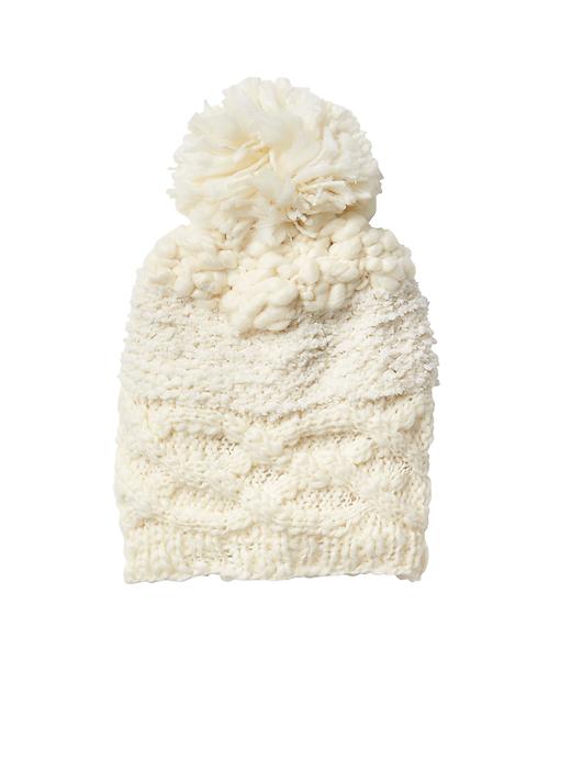 View large product image 1 of 1. Pom Me Beanie by Madison 88®