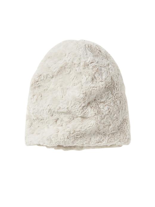View large product image 1 of 1. Faux Fur Slouch Beanie by Madison 88®