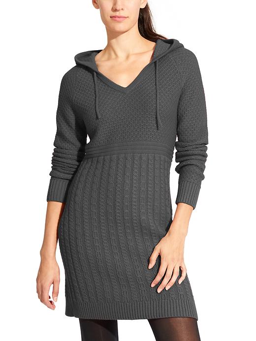 View large product image 1 of 1. Borealis Hoodie Sweater Dress