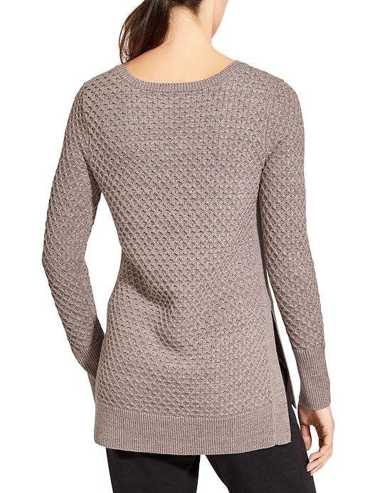View large product image 2 of 2. Honeycomb Sweater Tunic