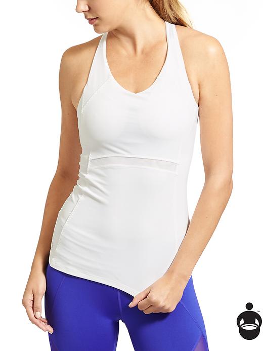 Athleta Ace Racer Tank White