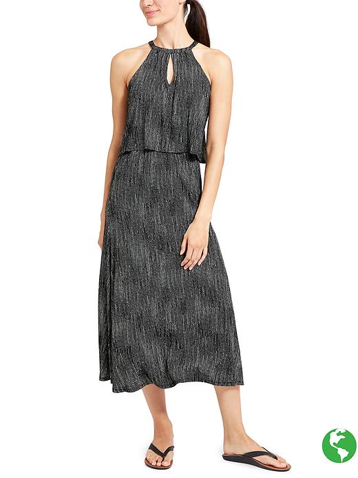 Athleta Delphi Dress Black/White