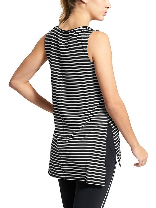 View large product image 2 of 3. Stripe Side Split Tank