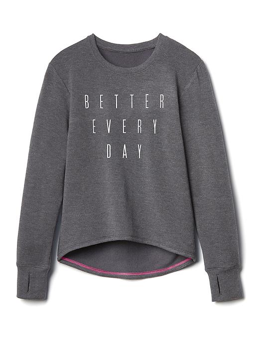 View large product image 1 of 1. Athleta Girl Live In It Sweatshirt