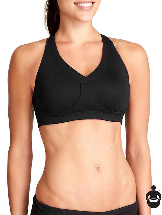 Athleta Va Va Sport Bra Black Size 38B