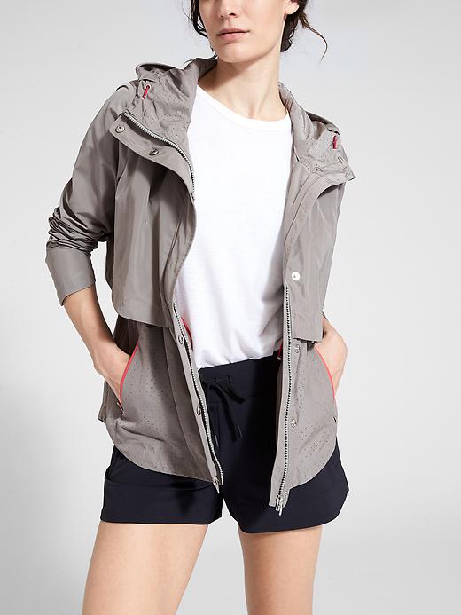 Athleta Aerate Jacket Light Asphalt