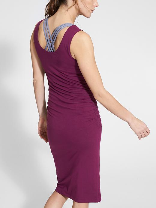 View large product image 2 of 3. Midi Tank Dress Solid