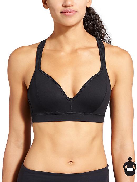 Athleta Anytime Bra Black Size XXS