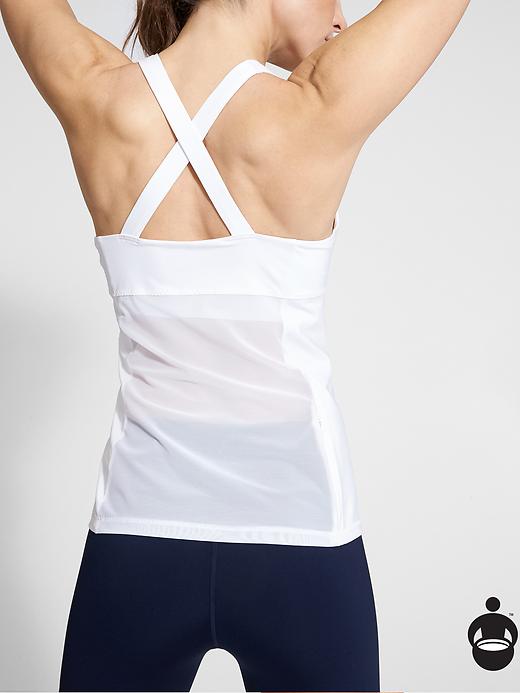 Athleta Be Bold Support Top Bright White