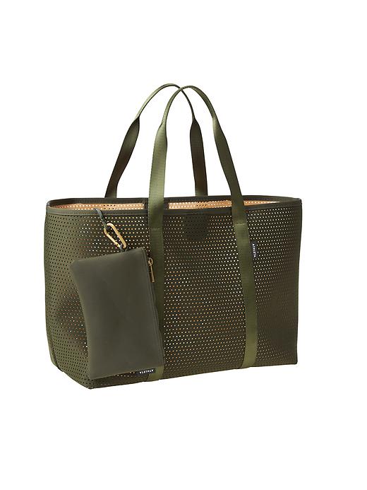 View large product image 1 of 3. Neoprene Perforated Tote