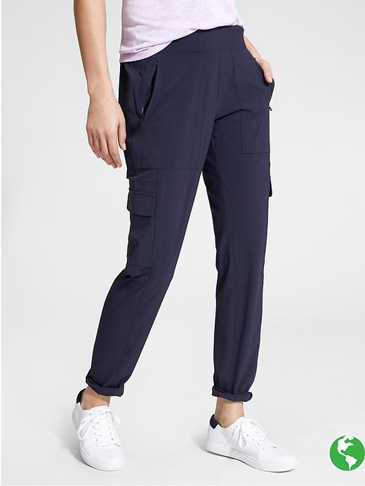 Athleta Chelsea Cargo Pant Navy