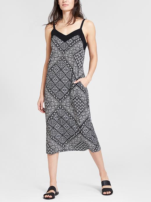 Athleta Dunes Dress Bandana Print
