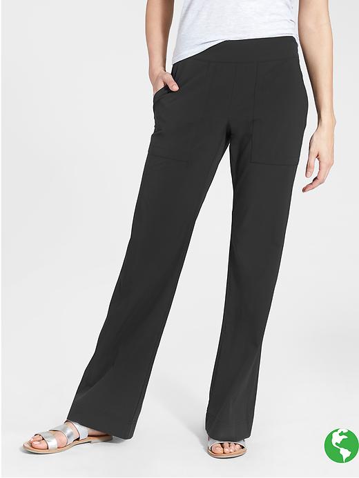 Athleta Chelsea Wide Leg Pant Black