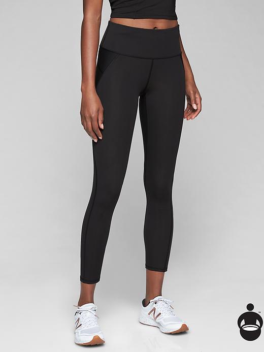 Athleta Stealth 7/8 Tights Black