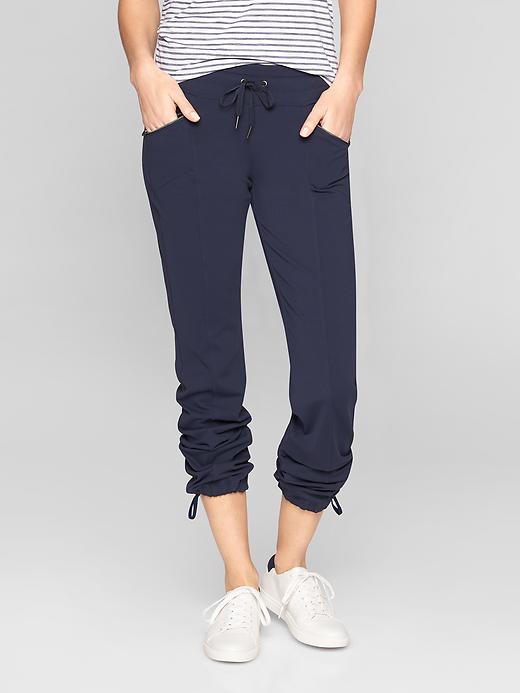 athleta metro track trim jogger