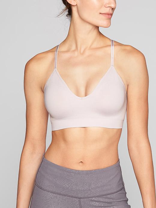 Athleta Renewal Bra Soft Lilac