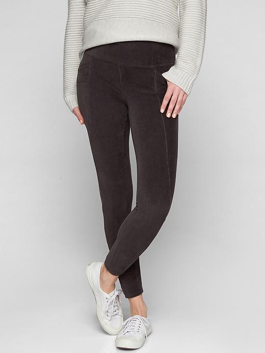 View large product image 1 of 3. Cord High Waisted Metro Legging