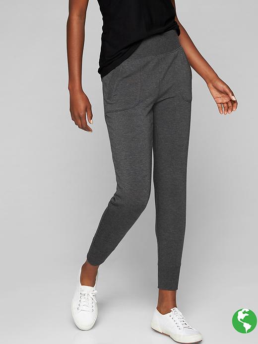 athleta lined jogger