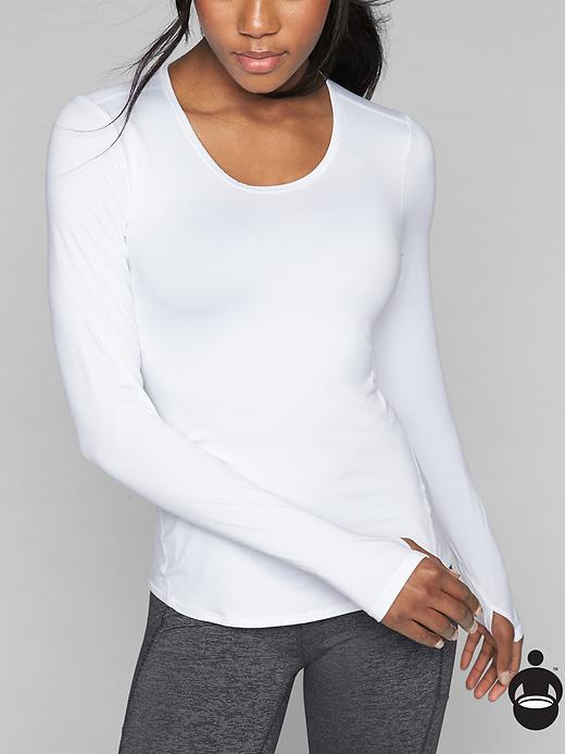 Athleta Chi Top Bright White