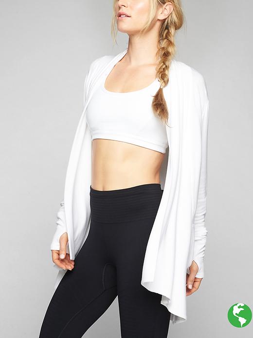 Athleta Pranayama Wrap Bright White