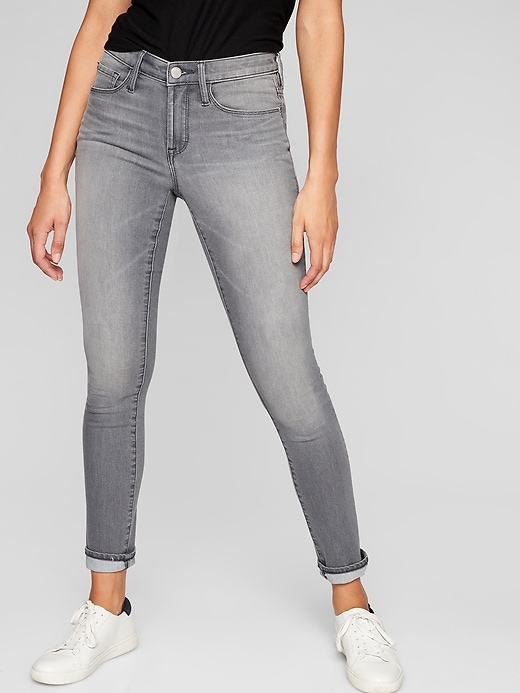 Athleta Sculptek Skinny Jean Grey Wash Grey Wash