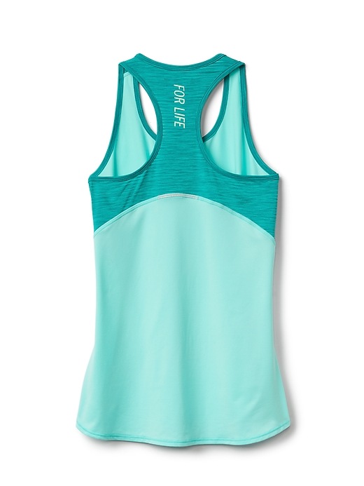 Image number 2 showing, Athleta Girl Graphic Mesh Chi Rules Tank