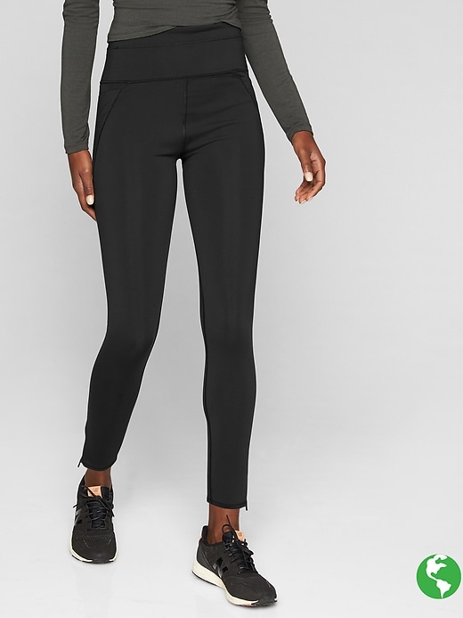 Athleta Stealth Tech 7/8 Tights Black