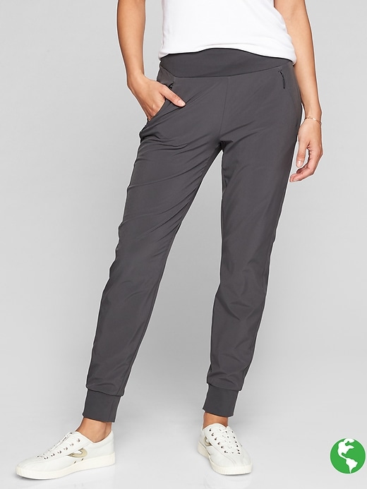 Athleta Lined Soho Jogger Cast Iron