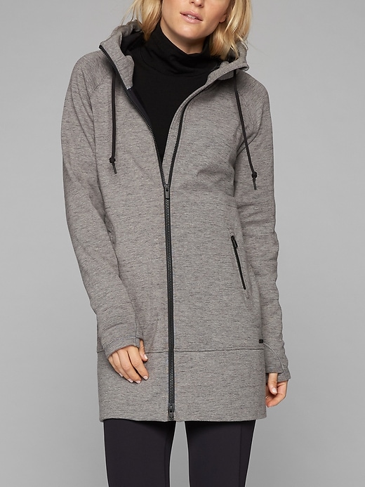 View large product image 1 of 1. Stronger Long Hoodie