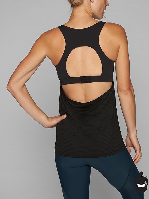 Athleta Sculptek Support Tank Black