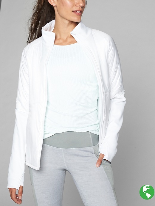 Athleta Rock Creek Jacket White