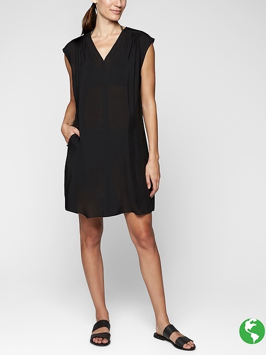 Athleta Resort Cover Up Black