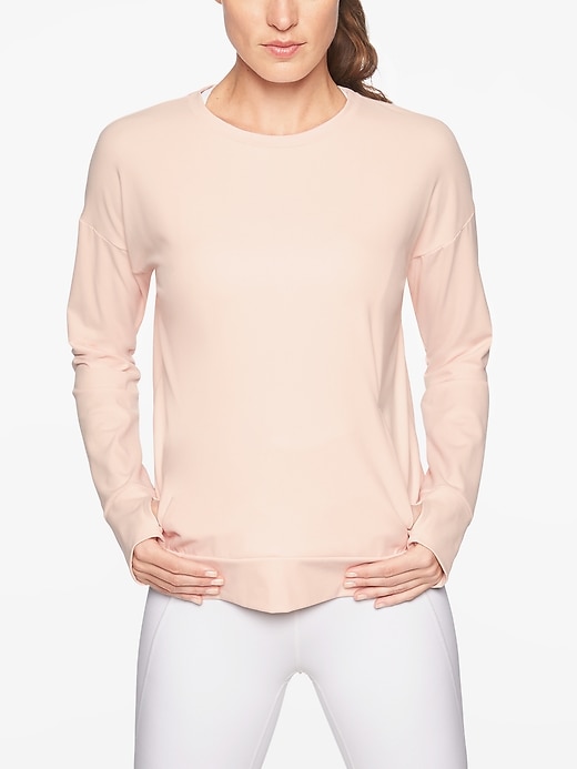 Athleta Inversion Sweatshirt Ballerina Gown