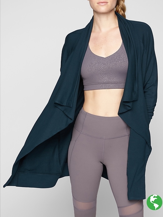Athleta Studio Wrap Abyss