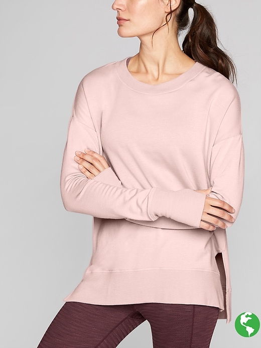 Athleta Coaster Luxe Sweatshirt Ballerina Gown