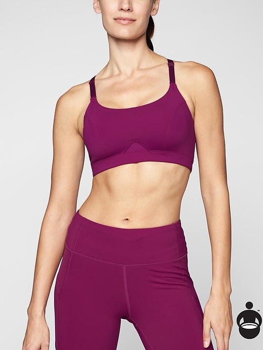 Athleta All In Bra Exotic Fuchsia